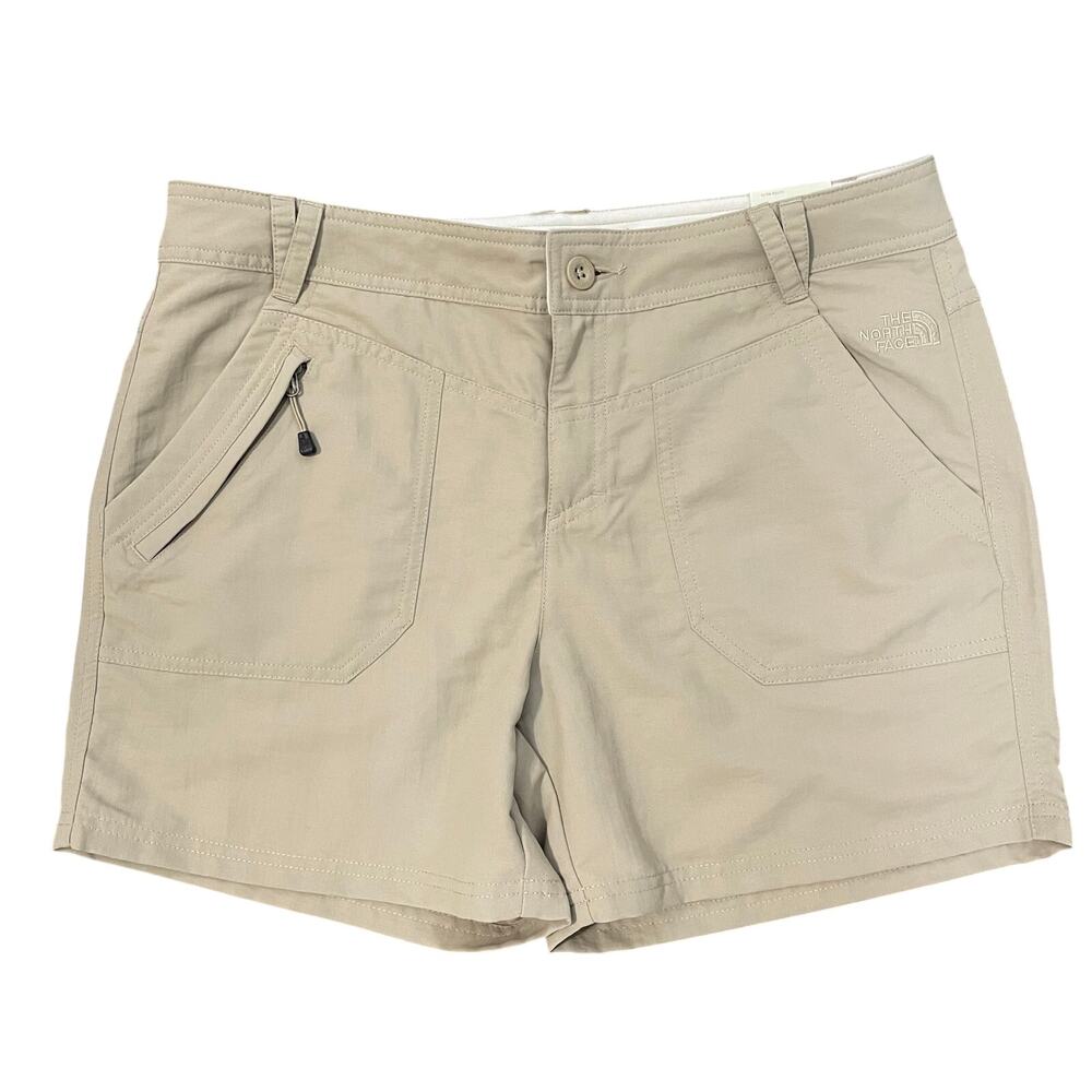 The North Face Women's Paramount Raven Shorts Ultility Size 10 Dune Beige New